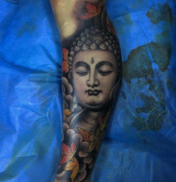 Buddha Tattoo On Arm 9