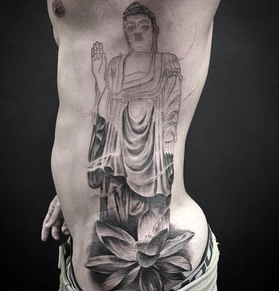Buddha Tattoo On Body 1