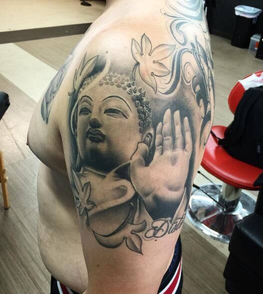 Buddha Tattoo On Body 3