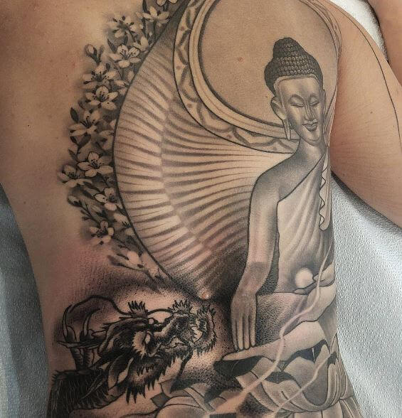 Buddha Tattoo On Body 6