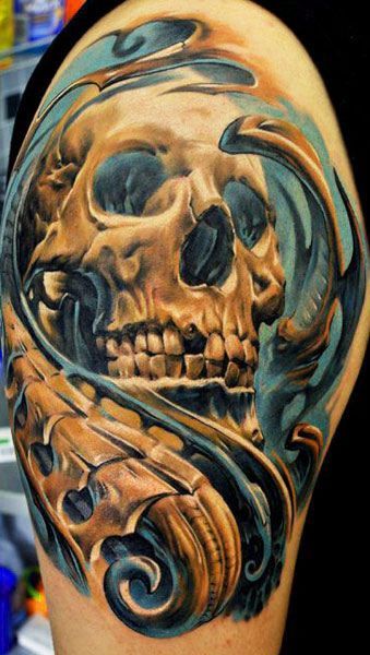 Sugar Skull Tattoo Designs (141)