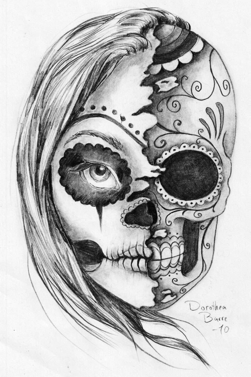 Sugar Skull Tattoo Designs (8)