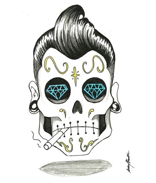 Sugar Skull Tattoo Designs (91)