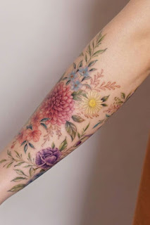 Sunflower Tattoo Designs Pictures (103)