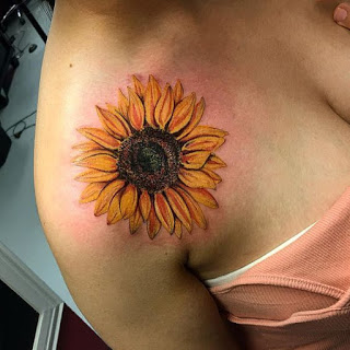 Sunflower Tattoo Designs Pictures (104)