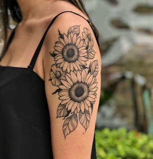 Sunflower Tattoo Designs Pictures (107)