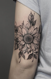 Sunflower Tattoo Designs Pictures (108)