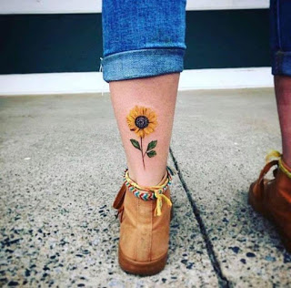 Sunflower Tattoo Designs Pictures (111)