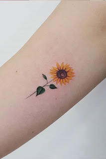 Sunflower Tattoo Designs Pictures (124)