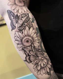 Sunflower Tattoo Designs Pictures (126)