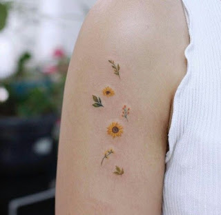 Sunflower Tattoo Designs Pictures (13)