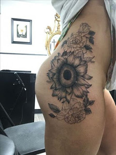 Sunflower Tattoo Designs Pictures (132)