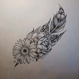 Sunflower Tattoo Designs Pictures (133)