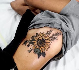 Sunflower Tattoo Designs Pictures (134)