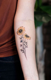 Sunflower Tattoo Designs Pictures (158)