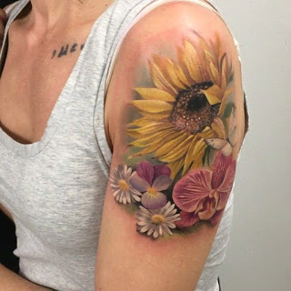 Sunflower Tattoo Designs Pictures (162)