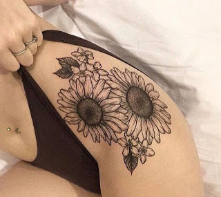 Sunflower Tattoo Designs Pictures (163)
