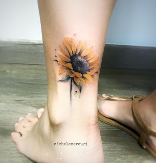 Sunflower Tattoo Designs Pictures (164)