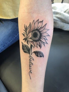 Sunflower Tattoo Designs Pictures (168)