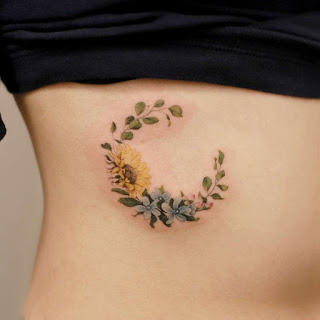 Sunflower Tattoo Designs Pictures (175)