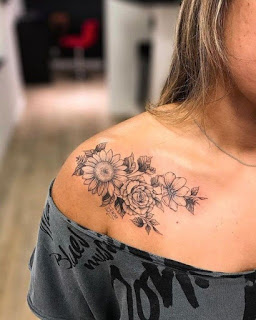 Sunflower Tattoo Designs Pictures (18)