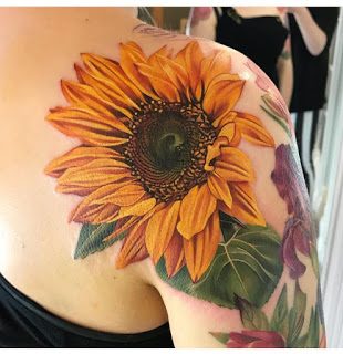 Sunflower Tattoo Designs Pictures (186)