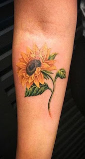Sunflower Tattoo Designs Pictures (187)