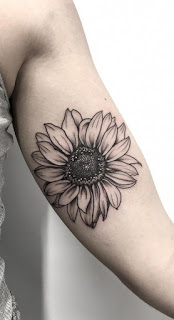 Sunflower Tattoo Designs Pictures (191)