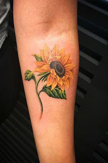 Sunflower Tattoo Designs Pictures (192)