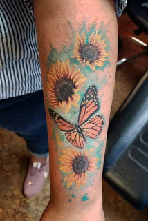 Sunflower Tattoo Designs Pictures (194)