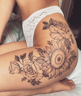 Sunflower Tattoo Designs Pictures (195)