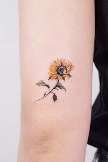 Sunflower Tattoo Designs Pictures (196)