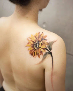 Sunflower Tattoo Designs Pictures (29)
