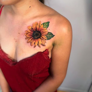 Sunflower Tattoo Designs Pictures (35)
