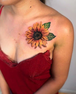 Sunflower Tattoo Designs Pictures (49)