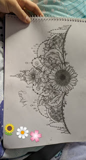 Sunflower Tattoo Designs Pictures (50)