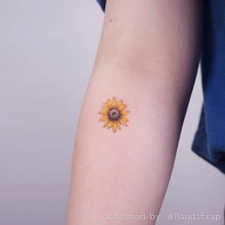 Sunflower Tattoo Designs Pictures (56)