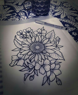 Sunflower Tattoo Designs Pictures (57)