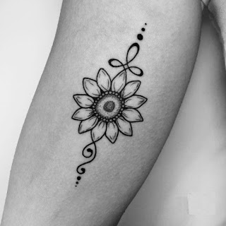 Sunflower Tattoo Designs Pictures (60)