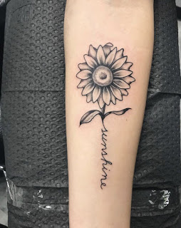 Sunflower Tattoo Designs Pictures (64)