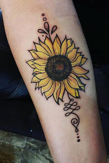 Sunflower Tattoo Designs Pictures (69)