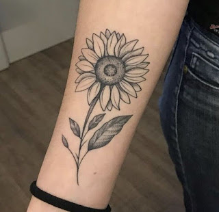 Sunflower Tattoo Designs Pictures (7)