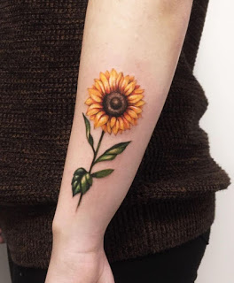 Sunflower Tattoo Designs Pictures (75)