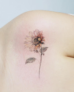 Sunflower Tattoo Designs Pictures (76)
