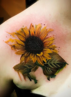 Sunflower Tattoo Designs Pictures (77)