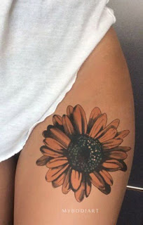 Sunflower Tattoo Designs Pictures (78)