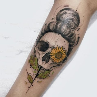 Sunflower Tattoo Designs Pictures (79)