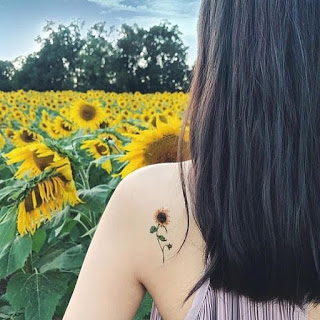 Sunflower Tattoo Designs Pictures (86)