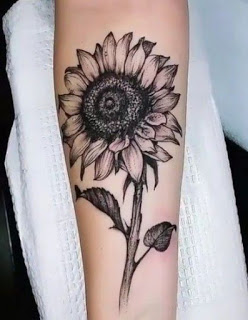 Sunflower Tattoo Designs Pictures (87)