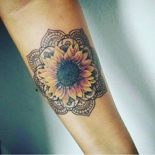 Sunflower Tattoo Designs Pictures (88)